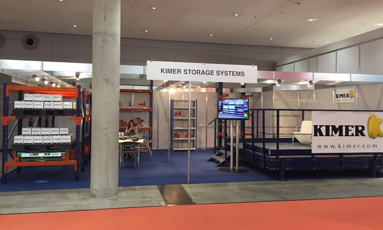 KIMER ESTANTERÍAS PRESENTE EN LA FERIA LOGIMAT STUTTGART 2017